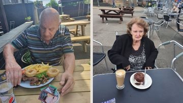 Coffee, cake and pub grub at Dukinfield care home
